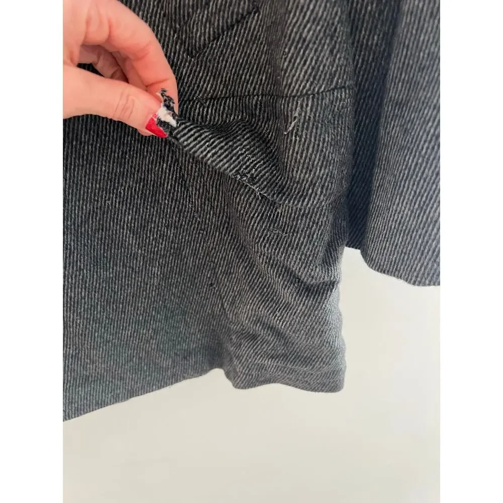 Hadleigh’s Double Breasted Cashmere Men’s Coat Gray Size 56 JP JL